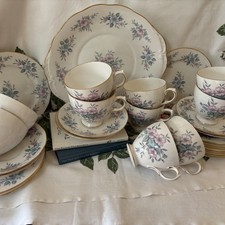 6 Colclough Coppelia Teaset
