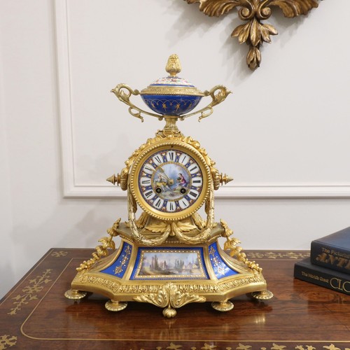 Antique mantel clock french - antique,