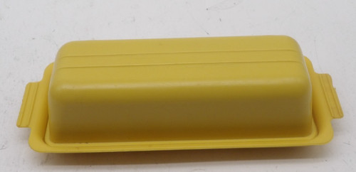 Vintage plastic butter dish - vintage,