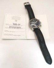 Tutima 780-01 Flieger Chronograph F2 Men's Automatic Watch Stainless Steel