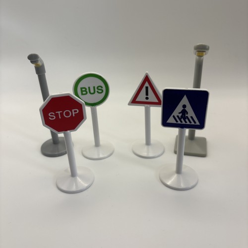 Wooden train track road signs - track,