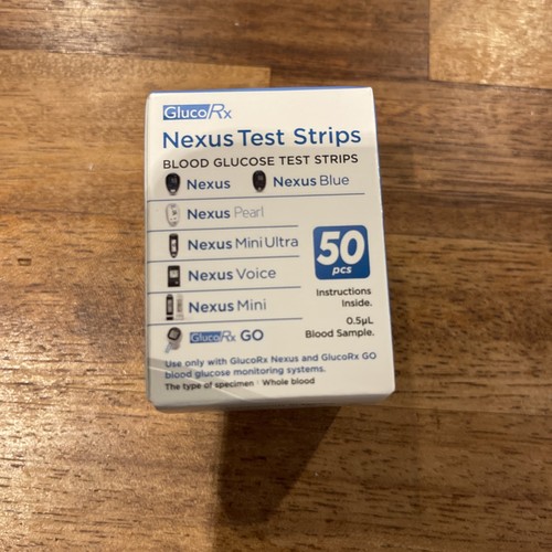 Glucorx nexus strips - glucorx,
