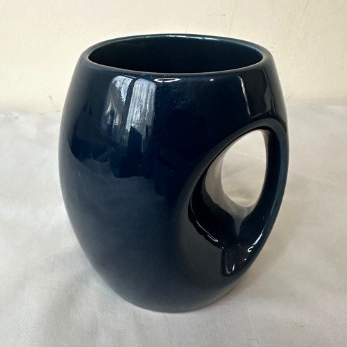 Holkham pottery owl eye dark - pottery,