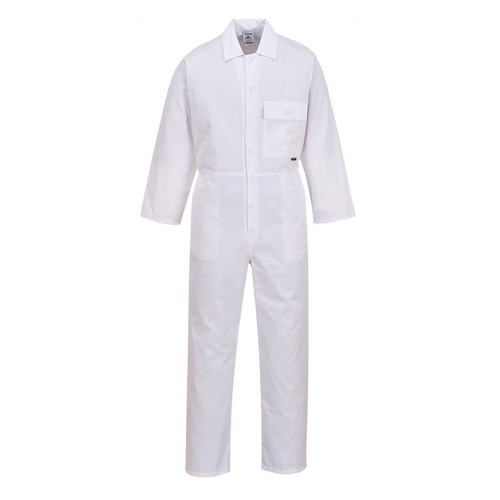Portwest white boilersuit - white,