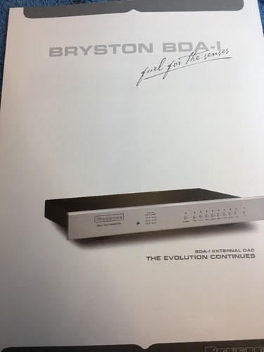 Bryston bda external dac - external,