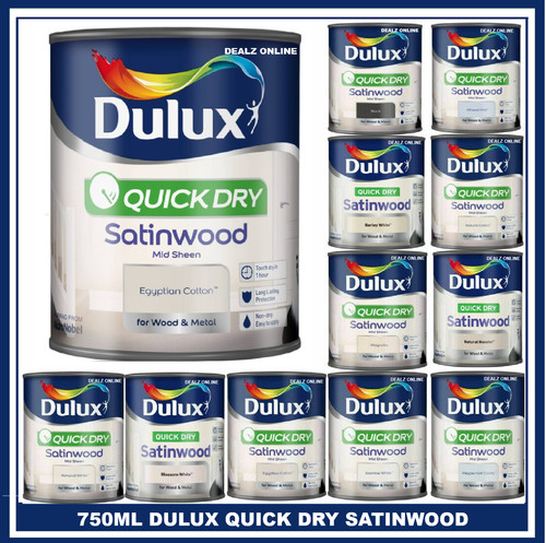 Dulux quick drying satinwood - quick,