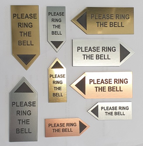 Please ring the bell arrow - ring,