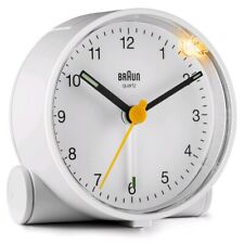 Sveglia Quarzo Braun Bianco - Design Dieter Rams - Allarme Crescendo - BC01W