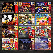Nintendo 64 Box Art A4 Prints