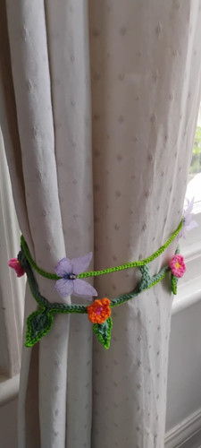 Crochet floral butterfly - crochet,