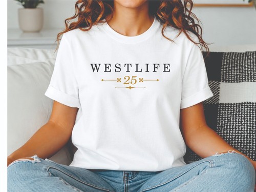 Westlife shirt vintage 25th - shirt,