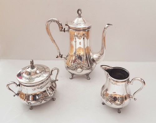 Wmf antique set teapot or - antique,
