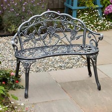Cast Aluminium Garden Bench