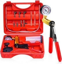 Hand Held Brake Bleeding Kit Vacuum Pump Pressure Tester Set For Car Motorcycle