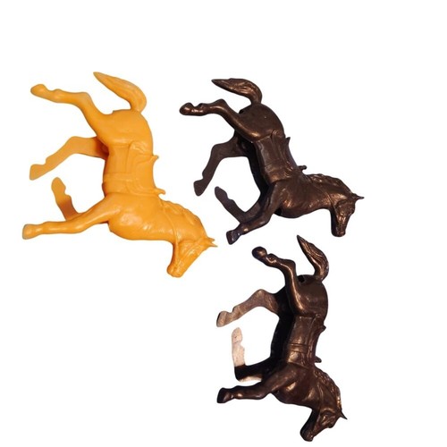 Vintage plastic horses toy - horses, lot