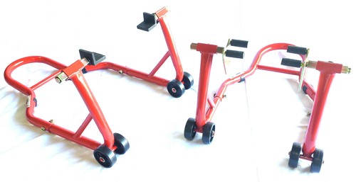 Motorcycle repair stand set - repair,