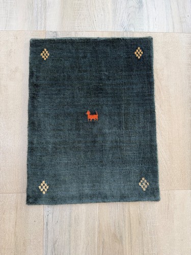Gabbeh handmade small rug wool - gabbeh,