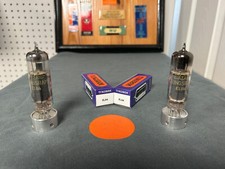 2x Tungsram EL84 Tubes - NOS