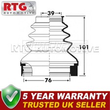 Front Inner CV Joint Boot Set