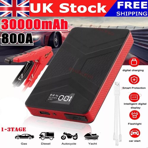 30000mah 12v car jump starter - car,