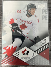 2024 Team Canada Juniors Easton Cowan - Toronto Maple Leafs #56 base