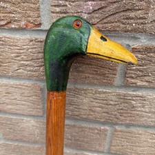 Mallard Duck Carved Walking