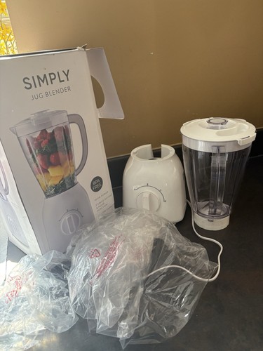 Simply jug blender white - blender,