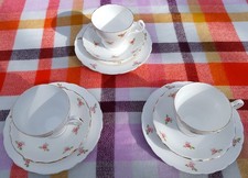 Pall Mall / Crown Sussex Ware. A trio of trios.