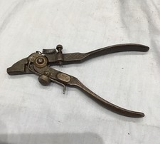 Antique Vintage  Ornate German Saw Set  Pliers  Hand Tool Carpentry.