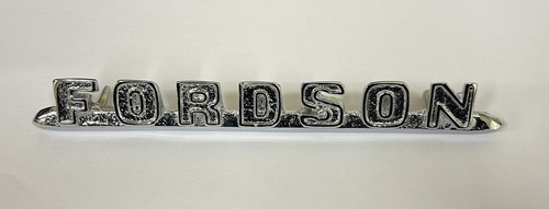 Fordson tractor badge script - fordson,