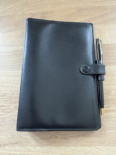 Vintage filofax personal black - personal,