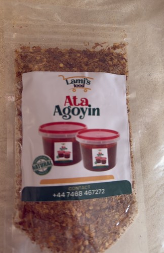 Ewa agoyin chilli sauce - chilli,