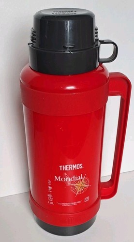 Vintage thermos mondial red - vintage,
