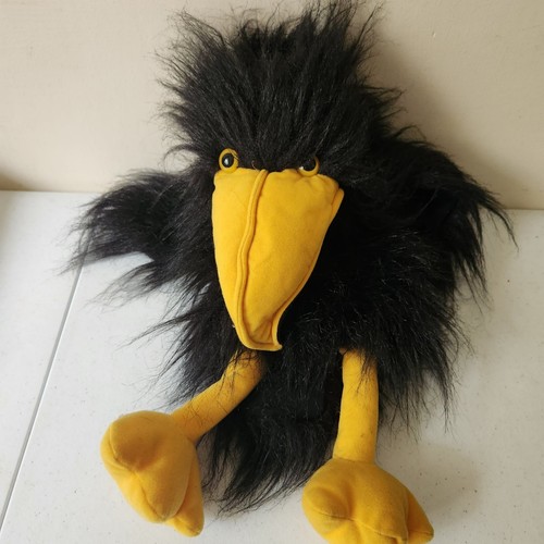 Black crow hand puppet the - hand,