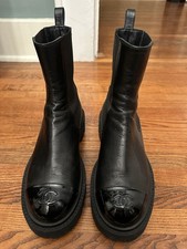 Chanel CC Cap Toe Black