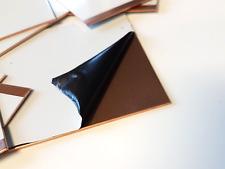 Sheet Plate Copper Guillotine Cut Strips Squares 1.2mm Thick