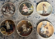 6 Charles Burton Barber Plates