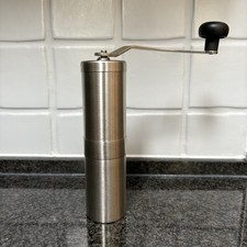 Porlex Manual Coffee Grinder Stainless Body Ceramic Burr, Made In Japan