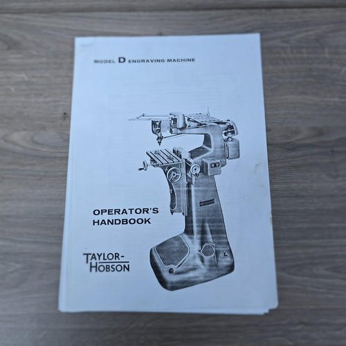Taylor hobson gravograph - hobson,, +