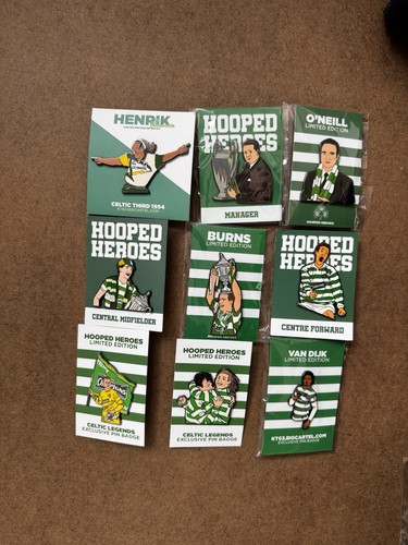 Celtic hooped heroes - fc, enamel