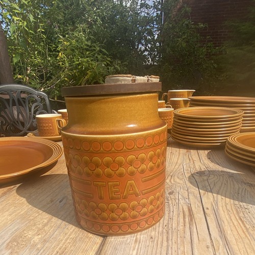 Vintage 1970s hornsea - vintage, saffron