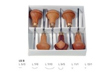 Set of 6 Pfeil Linoleum and Block cutters PF-LSB