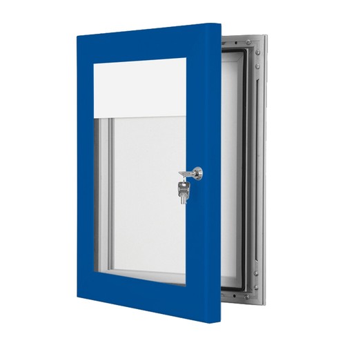 Blue menu light boxes - blue,
