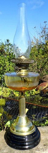 Oil lamp victorian - victorian, 19th