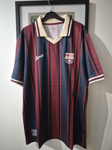 Mens barcelona retro jersey - retro,