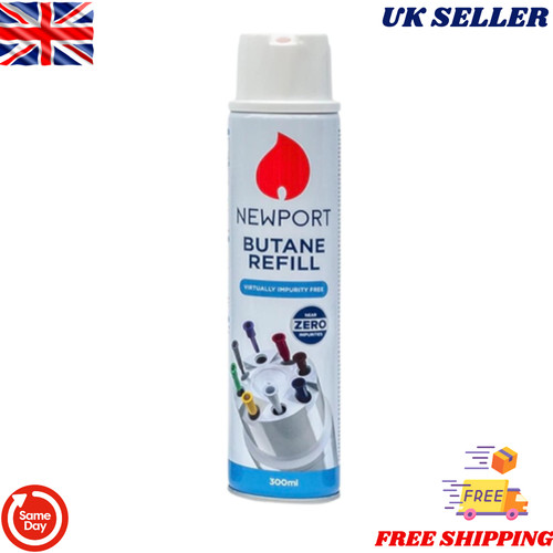Newport butane gas refill - newport,
