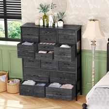 15-Drawer Fabric Dresser Chest