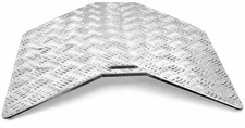 Aluminium portable threshold - aluminium,