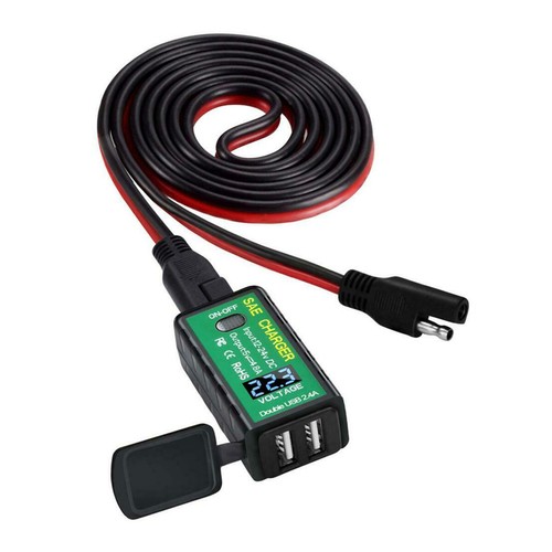 Motorcycle sae dual usb - motorcycle, to