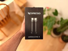 Nespresso Aeroccino 3 Milk Frother, Black, Brand New + Free Delivery